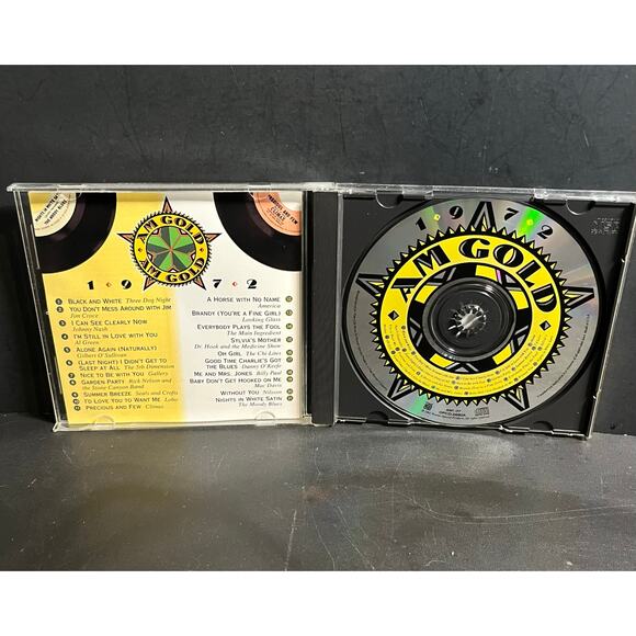 AM Gold 1972 Time Life CD - 21 Classic Hits - Various Artist Oldies Compilation - Picture 3 of 7